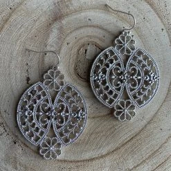 Guadalajara Western Wear Silver Dangles