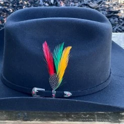 Los Altos Boots Valentin 4x Color Negro (Copa Mediana Falda 4