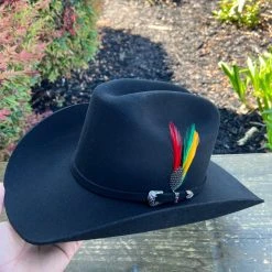 Los Altos Boots Valentin 4x Color Negro (Copa Mediana Falda 4