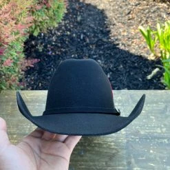 Los Altos Boots Valentin 4x Color Negro (Copa Mediana Falda 4