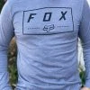 Guadalajara Western Wear FOX Racing Grey Badger Long Sleeve Tee