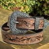Guadalajara Western Wear Western Men Hand Tooled HD Extreme Belt