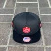 Guadalajara Western Wear Hooey Lone Star Black / Red Snapback Cap Accessories