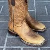 Guadalajara Western Wear Circle G Men's Light Brown Embroidered Western Boot