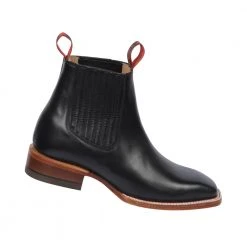 Guadalajara Western Wear Men Quincy Square Toe Botin Charro - Q68B8305