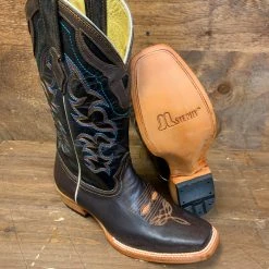 Reywelt Stephy Boot Dark Brown Semi Square Toe Women Western Boot