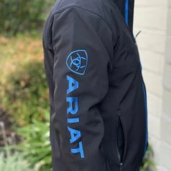 Guadalajara Western Wear Ariat Men’s Blue Coralt Soft-Shell Jacket