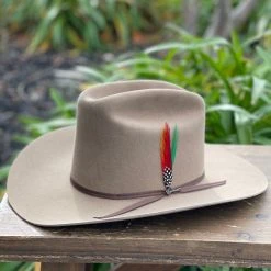 Stetson 6x Rancher Sahara Cowboy Felt Hat (Copa Alta Falda/Brim 3.5")