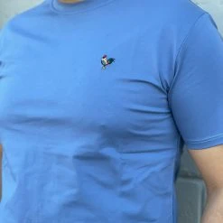 Guadalajara Western Wear Gallo T-Shirt Blue / Azul - PST7845 Men