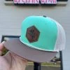 Guadalajara Western Wear Outlaw Teal/Brown Lane Frost Cap Accessories