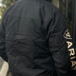 Guadalajara Western Wear Men Team Logo Insulated Jacket Black/Gold