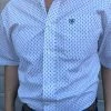 Guadalajara Western Wear Ariat Kaspar White Classic Fit Short Sleeve Shirt 1 Guadalajara Western Wear Ariat Kaspar White Classic Fit Short Sleeve Shirt