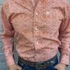 Guadalajara Western Wear Men Ariat Braylon Amber Dusk Classic Fit Shirt