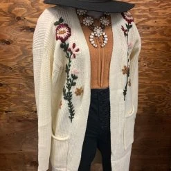 Guadalajara Western Wear Floral Cardigan Women