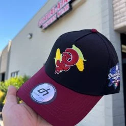 Guadalajara Western Wear TC Culiacan Elote Black/Burgundy - Dandy Hats Accessories