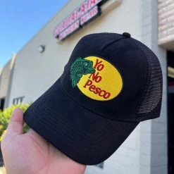 Guadalajara Western Wear Yo No Pesco Suede Black/Black - Dandy Hats Accessories