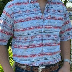 Guadalajara Western Wear Ariat Ventek Outband Classic Fit Short Sleeve Shirt