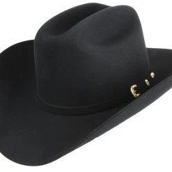 Guadalajara Western Wear Men Stetson El Patron Premier 30x Black Cowboy Felt Hat