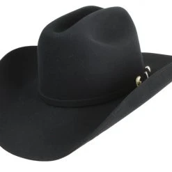 Guadalajara Western Wear Stetson 10x Shasta Black Premier Felt Cowboy Hat