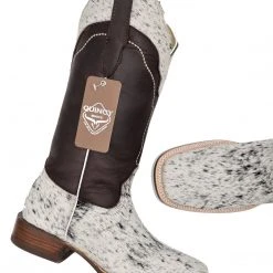 Reywelt Quincy Wide Square Toe Western Cowgirl Boots - Q322V2504