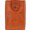 Guadalajara Western Wear Accessories Leather Tooled Cell Phone Case