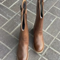 Guadalajara Western Wear Dingo Brown Homestead Fashion Women Round Toe Boot