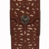Guadalajara Western Wear Leather Tooled Cell Phone Case Gallo
