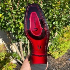 Cuadra Vestigium Black Caiman Belly Chelsea Boot Men