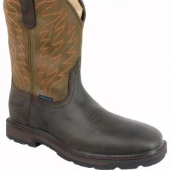 Ariat Groundbreaker Wide Square Toe Waterproof Work Boot