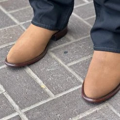 Guadalajara Western Wear Men Los Altos Nobuck Chedron Botin Chelsea