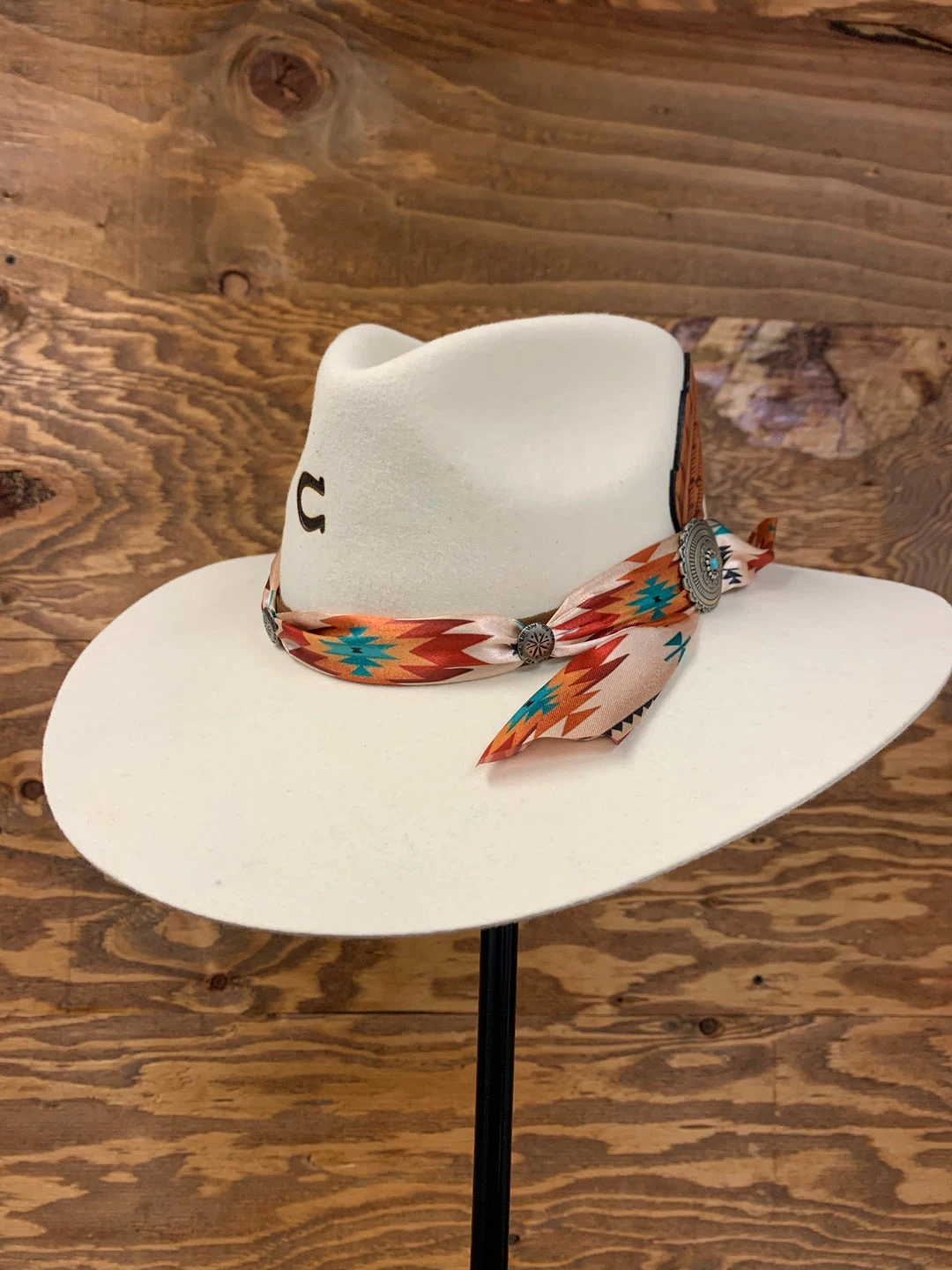 Guadalajara Western Wear Charlie 1 Horse Navajo Felt Hat Women 3 Guadalajara Western Wear Charlie 1 Horse Navajo Felt Hat Women