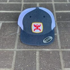 Guadalajara Western Wear Accessories Hooey Cap Gry/White Trek