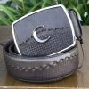 Guadalajara Western Wear Cuadra Grey Modern Fashion Leather Belt