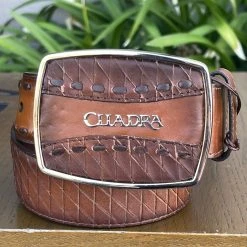 Guadalajara Western Wear Cuadra Honey Modern Fashion Leather Belt Men