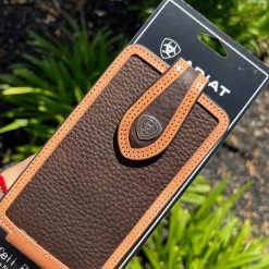 Guadalajara Western Wear Ariat Rowdy Leather Cell Phone Case (Fits IPhone PLUS) Accessories