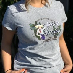 Guadalajara Western Wear Ariat Real Roped Frame SS T-Shirt Women