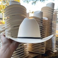 Guadalajara Western Wear Cuernos Chuecos 100x Johnson Diamante Negro (Copa Alta Falda 3.5