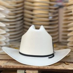 Guadalajara Western Wear Cuernos Chuecos 100x Johnson Diamante Negro (Copa Alta Falda 3.5")(Sinaloa Style) Men