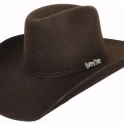 Guadalajara Western Wear Men Renegado 6x Chocolate Fur Felt Cowboy Hat (EXCLUSIVE ITEM)
