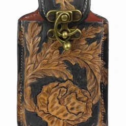 Guadalajara Western Wear Accessories Leather Tooled Cell Phone Case (Limited Edition)