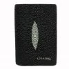 Guadalajara Western Wear Accessories Cuadra Genuine Stingray Card Holder