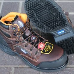 Guadalajara Western Wear Cactus Men's 6080C Dark Brown Composite Toe Memory Foam