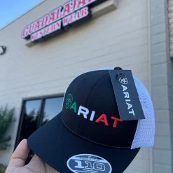 Guadalajara Western Wear Accessories Ariat Mexico Black Cap