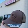 Guadalajara Western Wear Ariat Logo Brown Cap Accessories