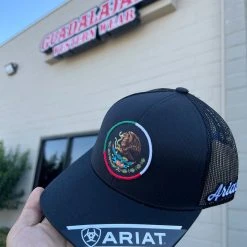 Guadalajara Western Wear Ariat Circle Mexico Patch Cap Accessories