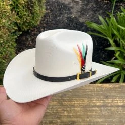 Guadalajara Western Wear Tombstone 1000x Johnson (Copa Chica) Toquilla Avestruz Negro