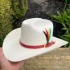 Guadalajara Western Wear Men Tombstone 1000x Johnson (Copa Chica) Toquilla Avestruz Rojo
