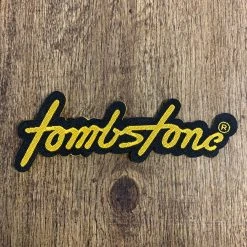 Guadalajara Western Wear Accessories Tombstone Black / Yellow Patch (Peel & Stick Patch)