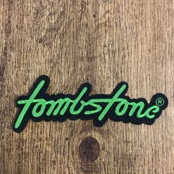 Guadalajara Western Wear Tombstone Black / Green Patch (Peel & Stick Patch) Accessories