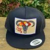 Guadalajara Western Wear Lazy J Ranch Wear Cap Flower Blk/Blk Accessories